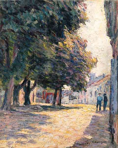 Saint-Paul de Vence Oil Painting by Henri Lebasque