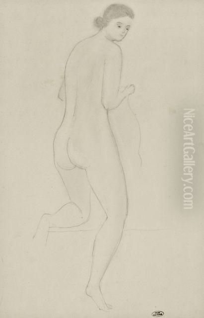 Nu Debout Oil Painting by Andre Derain