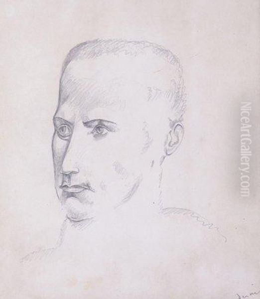 Portrait D'homme Oil Painting by Andre Derain