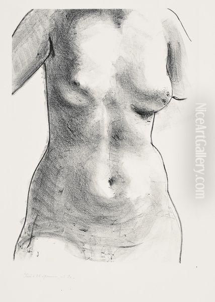 Torse De Femme Oil Painting by Andre Derain