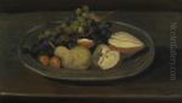 Assiette De Fruits Oil Painting by Andre Derain