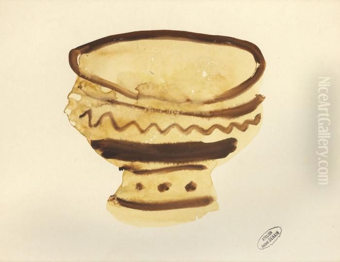 Vase Oil Painting by Andre Derain