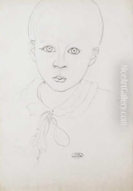 Portrait De Jeune Garcon Oil Painting by Andre Derain