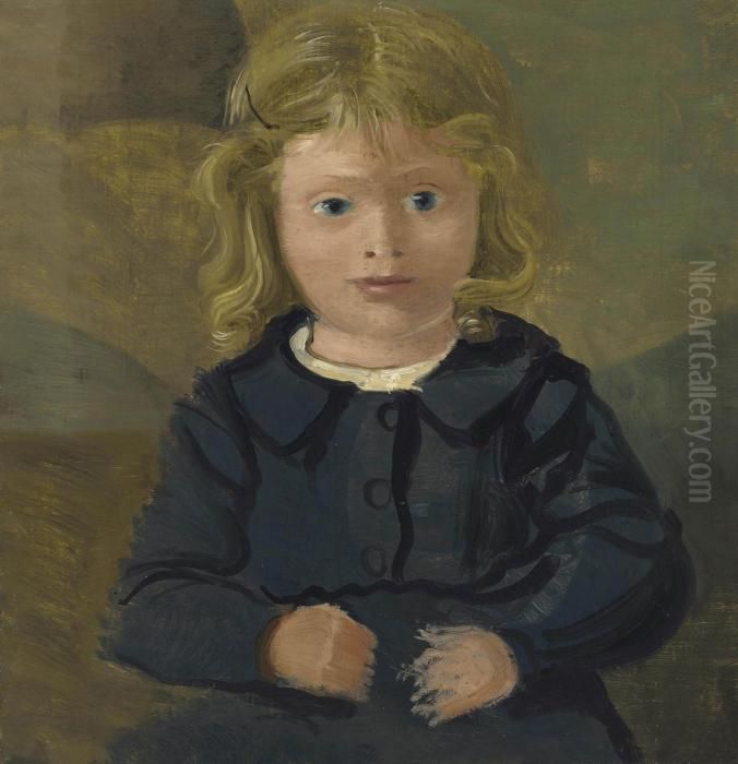 Portrait Du Fils De L'artiste Oil Painting by Andre Derain