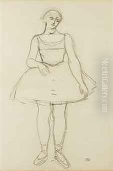 La Grande Danseuse Oil Painting by Andre Derain