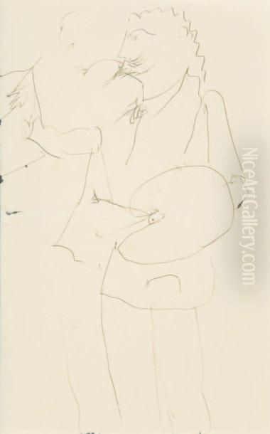 Le Peintre Oil Painting by Andre Derain