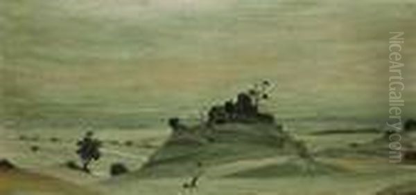 Paysage De Provence Oil Painting by Andre Derain