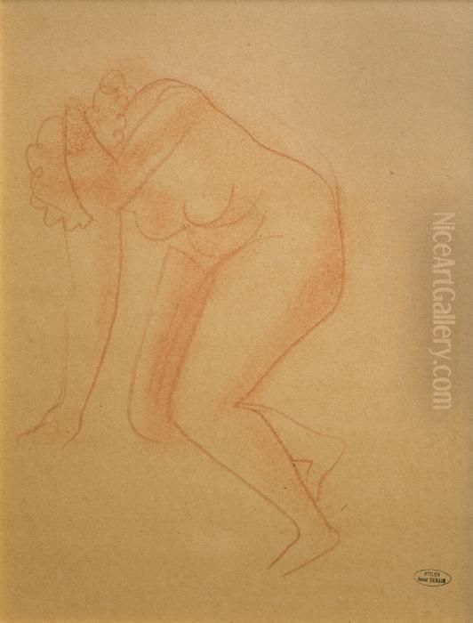 Desnudo Oil Painting by Andre Derain