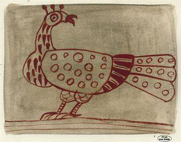 Le Paon Oil Painting by Andre Derain