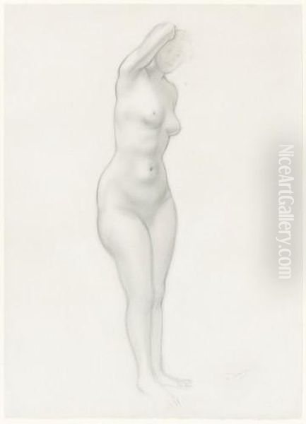 Nu Debout Oil Painting by Andre Derain