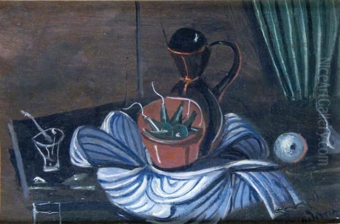 Nature Morte Au Pichet Oil Painting by Andre Derain