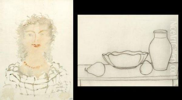 Femme Oil Painting by Andre Derain