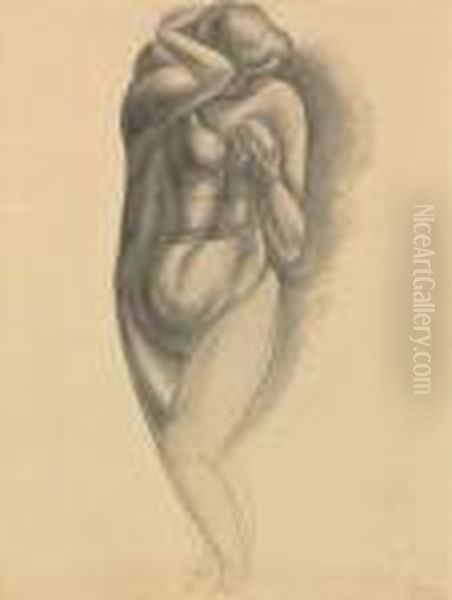 Nu Oil Painting by Andre Derain