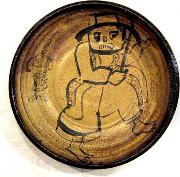 Fisherman Oil Painting by Andre Derain