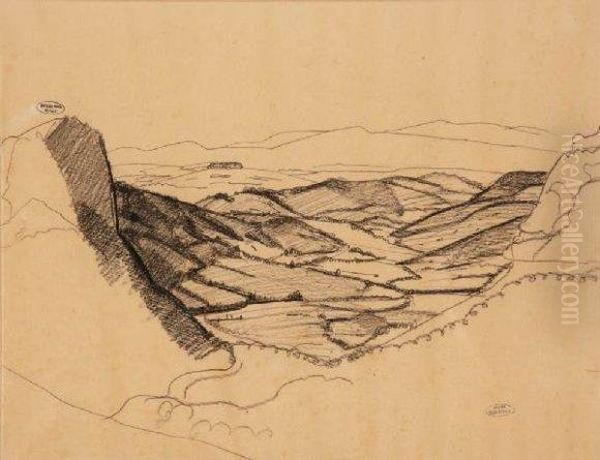 Paysage Oil Painting by Andre Derain