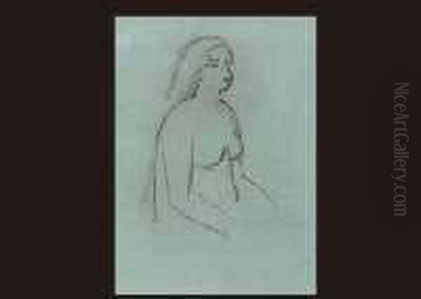 Nude Oil Painting by Andre Derain