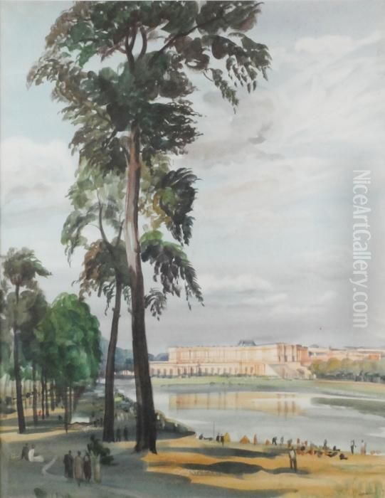 Bord De Lac Oil Painting by Andre Derain