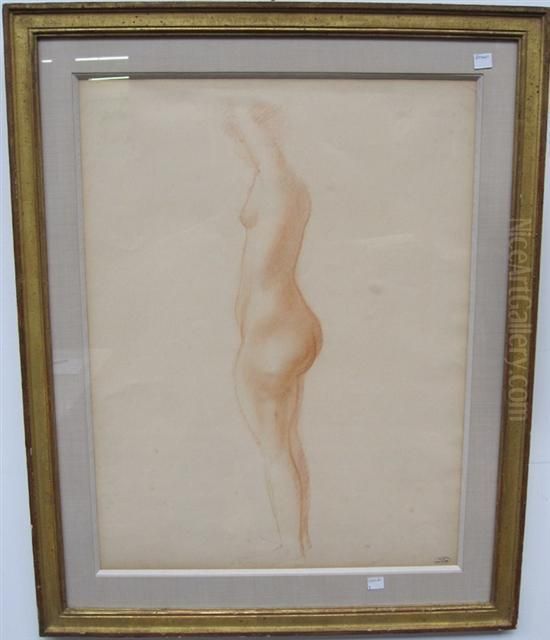 Femme Debout De Profile Oil Painting by Andre Derain