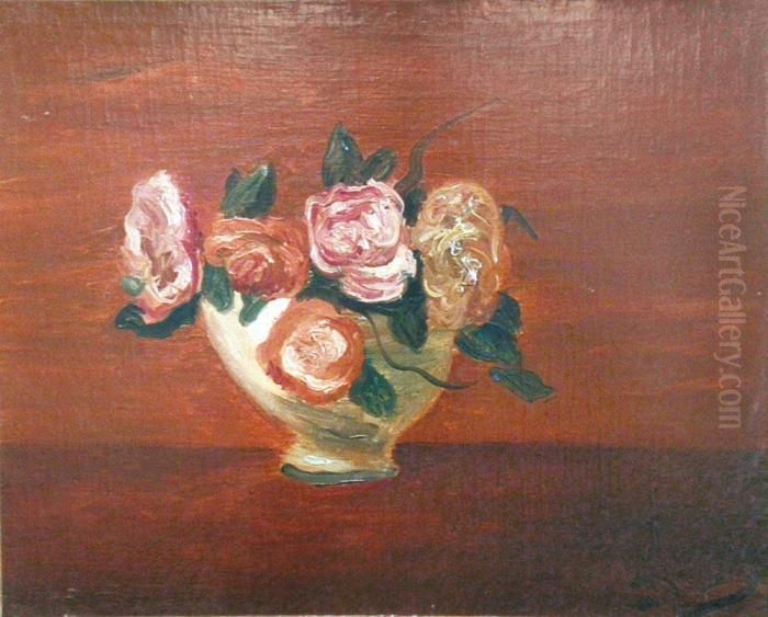 Bouquet De Fleurs Oil Painting by Andre Derain