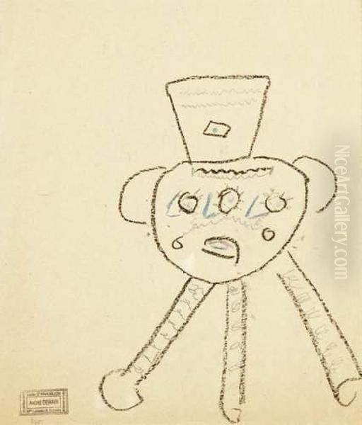 Composition Antropomorphe Oil Painting by Andre Derain