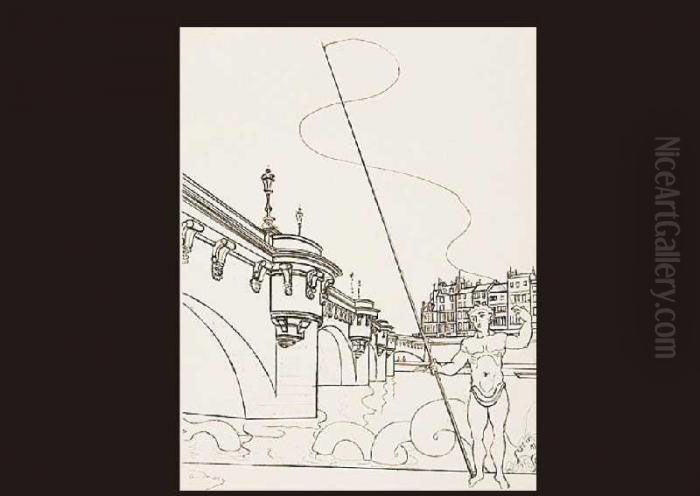 Mon Paris 6eme Oil Painting by Andre Derain