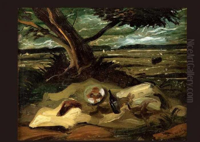 Paysage Oil Painting by Andre Derain