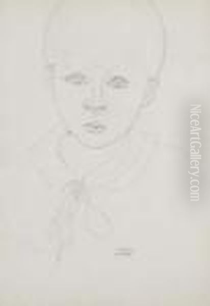 Portrait De Toby- Cavalier Oil Painting by Andre Derain