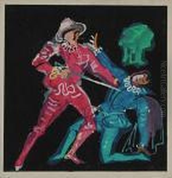 Costumi Per Tragedia Shakespiriana Oil Painting by Andre Derain