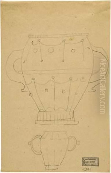 Vasen. Oil Painting by Andre Derain