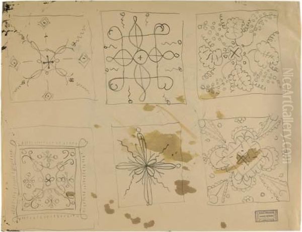 Ornamentale Studien Oil Painting by Andre Derain