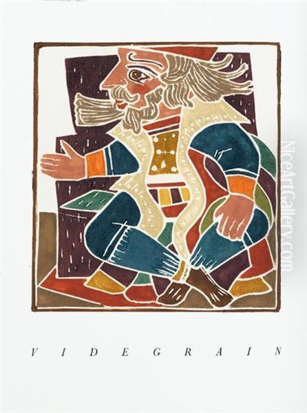 Les Horribles Et Espovantables Faictz Et Prouesses Du Tres Renomme Pantagruel Oil Painting by Andre Derain