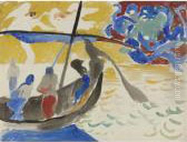 La Mer Enchantee Oil Painting by Andre Derain