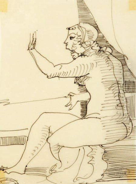 Femme Au Parapet Oil Painting by Andre Derain