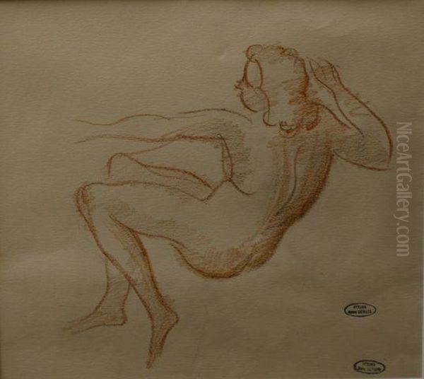 Femme Oil Painting by Andre Derain