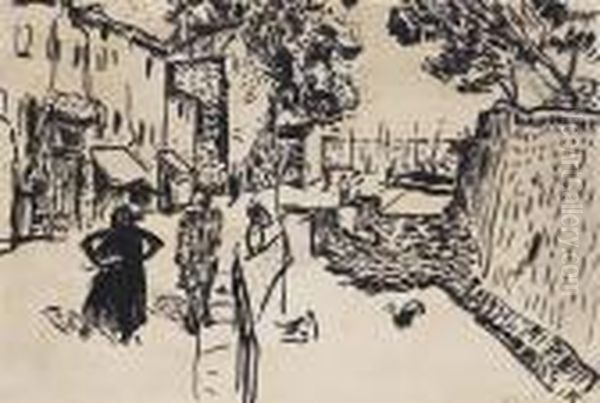 Vue De Collioure
Signe Oil Painting by Andre Derain