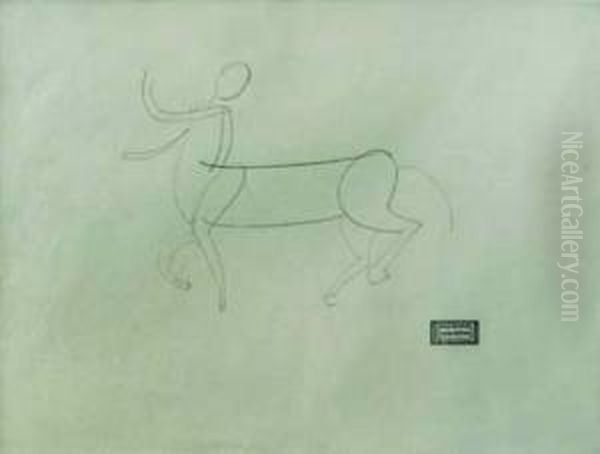 Le Centaure Oil Painting by Andre Derain