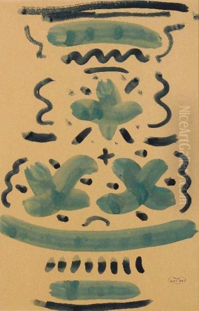 Sans Titre Oil Painting by Andre Derain