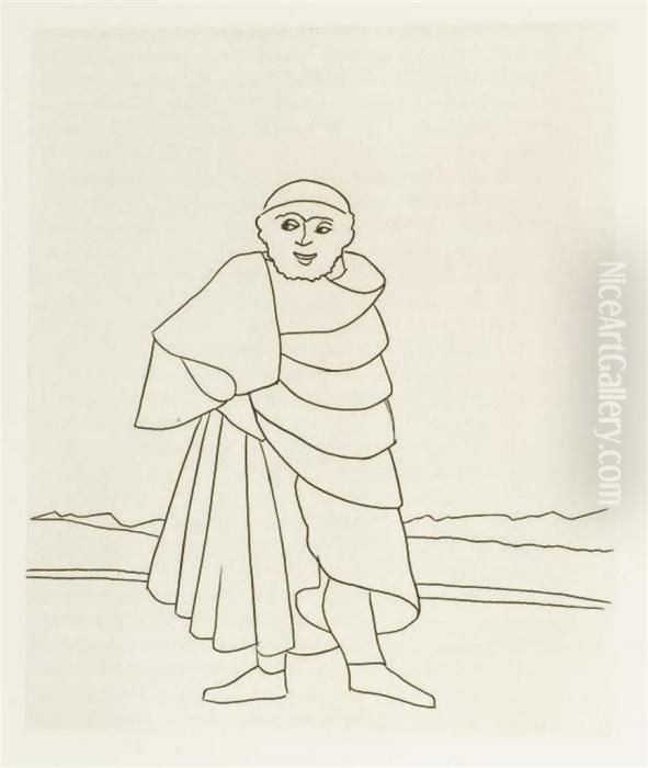 Petron Oil Painting by Andre Derain