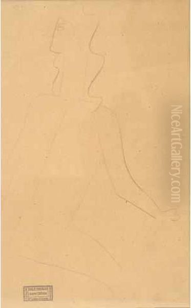 Nu, Esquisse Oil Painting by Andre Derain