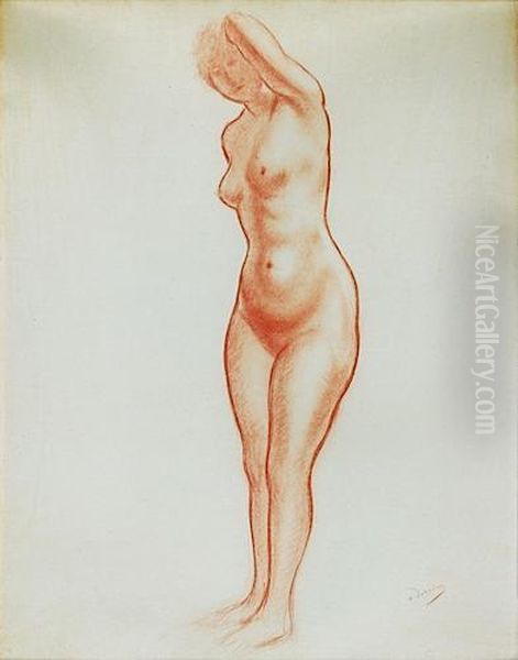 Nu Debout Oil Painting by Andre Derain