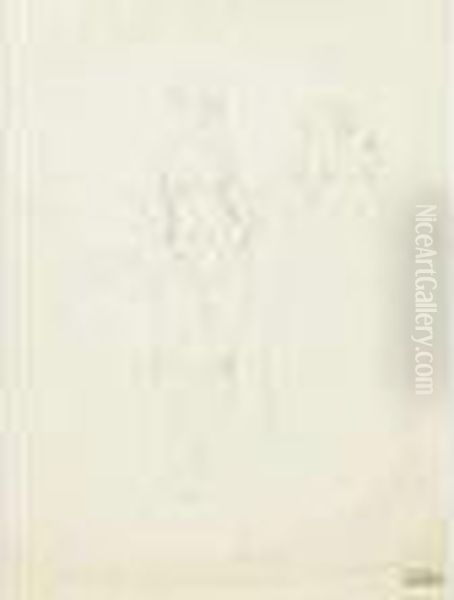 Nu Et Personnage Oil Painting by Andre Derain