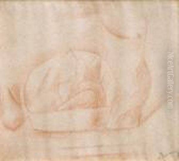 Composition Cubiste A La Cruche Et Auxpoires Oil Painting by Andre Derain