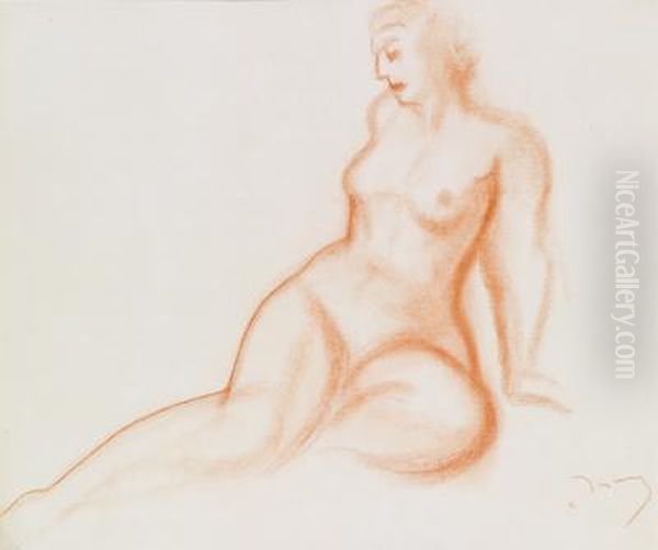 Privatbesitz Oil Painting by Andre Derain