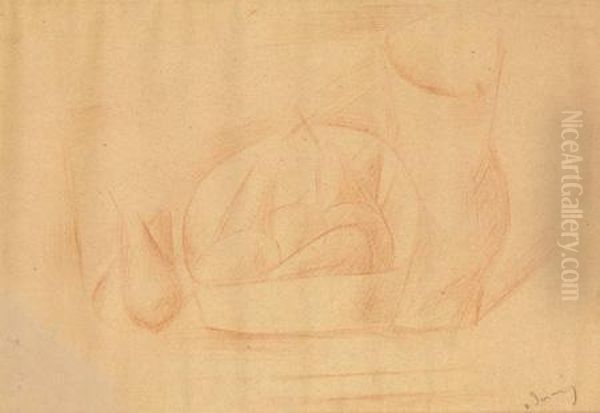 Nature Morte Aux Poires Oil Painting by Andre Derain