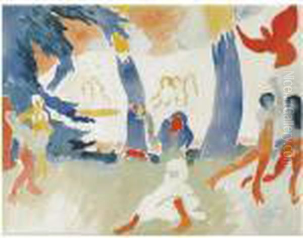 La Danse Oil Painting by Andre Derain