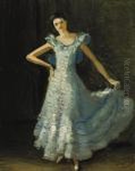 La Robe De Bal Oil Painting by Andre Derain