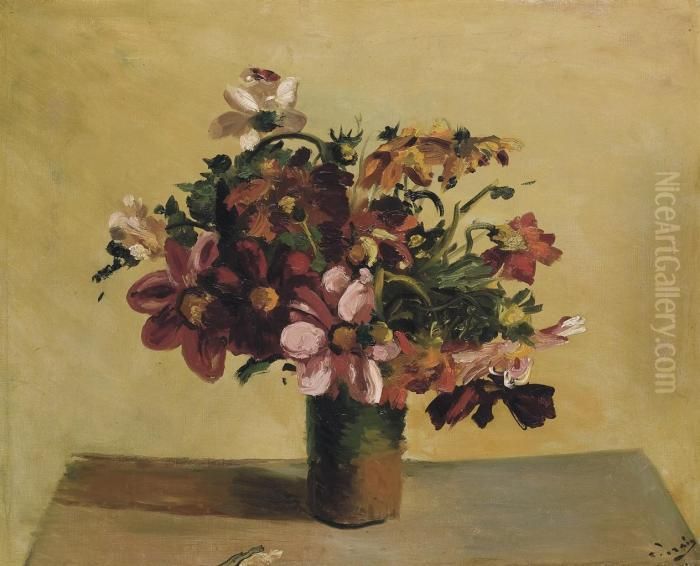 Anemones Dans Un Vase Oil Painting by Andre Derain