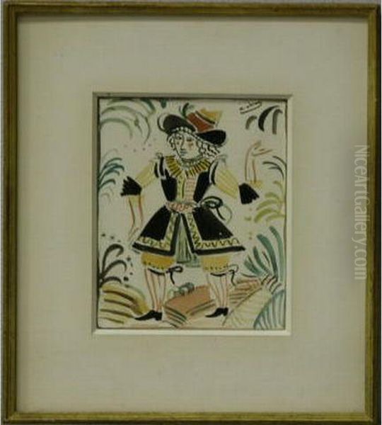 Gentilhomme Oil Painting by Andre Derain