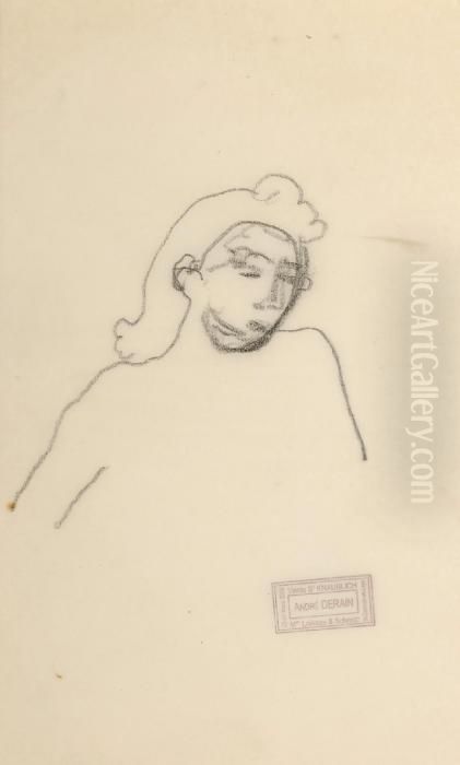 Femme En Buste Oil Painting by Andre Derain