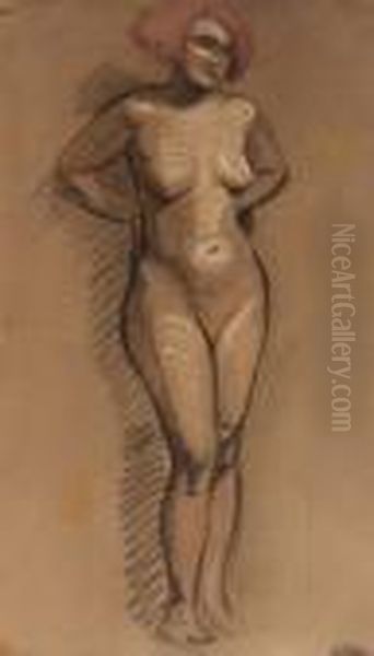 Nu Debout Oil Painting by Andre Derain